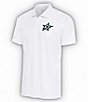 Color:Dallas Stars Grey Heather - Image 1 - NHL Western Conference 19th Hole Short Sleeve Polo Shirt
