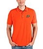 Color:Anaheim Ducks Mango - Image 1 - NHL Western Conference Affluent Short-Sleeve Polo Shirt