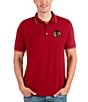 Color:Chicago Blackhawks Dark Red - Image 1 - NHL Western Conference Affluent Short-Sleeve Polo Shirt