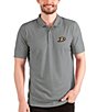 Color:Anaheim Ducks Steel Heather/White - Image 1 - NHL Western Conference Esteem Short-Sleeve Polo Shirt