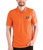 Color:Anaheim Ducks Mango Heather/White - Image 1 - NHL Western Conference Esteem Short-Sleeve Polo Shirt