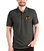 Color:Chicago Blackhawks Black Heather/Silver - Image 1 - NHL Western Conference Esteem Short-Sleeve Polo Shirt