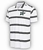 Color:Dallas Stars Black - Image 1 - NHL Western Conference Groove Short-Sleeve Polo Shirt