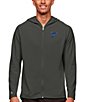 Color:St Louis Blues Carbon - Image 1 - NHL Western Conference Legacy Full-Zip Hoodie