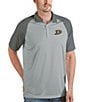 Color:Anaheim Ducks Silver/Steel - Image 1 - NHL Western Conference Nova Short-Sleeve Colorblock Polo Shirt