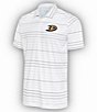 Color:Anaheim Ducks Black - Image 1 - NHL Western Conference Ryder Short Sleeve Polo Shirt