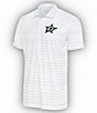 Color:Dallas Stars Dark Grey - Image 1 - NHL Western Conference Ryder Short Sleeve Polo Shirt