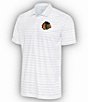 Color:Chicago Blackhawks Dark Grey - Image 1 - NHL Western Conference Ryder Short Sleeve Polo Shirt
