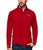 Color:Chicago Blackhawks Dark Red - Image 1 - NHL Western Conference Tribute Quarter-Zip Pullover