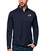 Antigua NHL Western Conference Tribute Quarter-Zip Pullover, Color:Nashville Predators Navy - Image 1