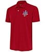 Color:Dark Red - Image 1 - Super Bowl LVIII Kansas City Chiefs Champions Tribute Polo Shirt