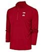 Color:Dark Red - Image 1 - The Ohio State Buckeyes Tribute Quarter-Zip Pullover