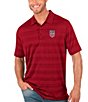 Color:Dark Red - Image 1 - USA Soccer Compass Short-Sleeve Polo Shirt