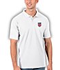 Color:White - Image 1 - USA Soccer Legacy Pique Short-Sleeve Polo Shirt