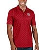 Color:Dark Red - Image 1 - USA Soccer Spark Short-Sleeve Polo Shirt