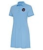 Color:Ligtht Blue - Image 1 - Women's MLB 2024 All-Star Game Play Through Polo Dress