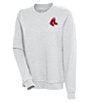 Color:Boston Red Sox Light Grey - Image 1 - Women's MLB American League Action Sweatshirt