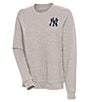 Color:New York Yankees Oatmeal - Image 1 - Women's MLB American League Action Sweatshirt