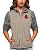 Color:Boston Red Sox Oatmeal - Image 1 - Women's MLB American League Course Vest