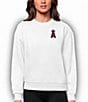 Color:Los Angeles Angels White - Image 1 - Women's MLB American League Sweatshirt