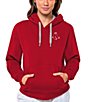 Color:Boston Red Sox Dark Red - Image 1 - Women's MLB American League Hoodie