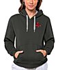 Color:Boston Red Sox Charcoal - Image 1 - Women's MLB American League Hoodie