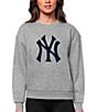 Color:New York Yankees Dark Grey - Image 1 - Women's MLB American League Sweatshirt