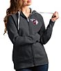 Color:Smoke - Image 1 - Women's MLB Cleveland Guardians Victory Full-Zip Hoodie