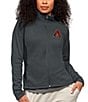 Color:Arizona Diamondbacks Charcoal - Image 1 - Women's MLB National League Course Jacket