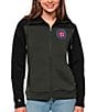 Color:Chicago Cubs Black/Silver - Image 1 - Women's MLB National League Protect Hoodie