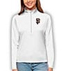 Color:San Francisco Giants White - Image 1 - Women's MLB National League Tribute Pullover