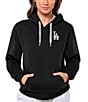 Color:Los Angeles Dodgers Black - Image 1 - Women's MLB National League Hoodie