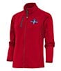 Color:Dark Red - Image 1 - Women's MLB Texas Rangers 2023 World Series Generation Full-Zip Jacket