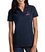 Color:St Louis Cardinals Navy - Image 1 - Women's MLB Tribute Short-Sleeve Polo Shirt
