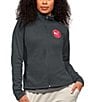 Color:Atlanta Hawks Charcoal - Image 1 - Women's NBA Eastern Conference Course Jacket