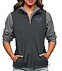 Color:SMU Mustangs Charcoal - Image 1 - Women's NCAA AAC Mock Neck Course Vest