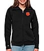 Color:Clemson Tigers Black - Image 1 - Women's NCAA ACC Protect Full-Zip Jacket
