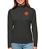 Color:Clemson Tigers Smoke - Image 1 - Women's NCAA ACC Tribute Pullover
