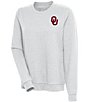 Color:Oklahoma Sooners LT Grey - Image 1 - Women's NCAA Big 10 Action Sweatshirt