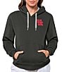 Color:Houston Cougars Charcoal - Image 1 - Women's NCAA Victory Hoodie