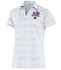 Color:White - Image 1 - Women's Super Bowl LVIII Kansas City Chiefs Champions Compass Short Sleeve Polo Shirt