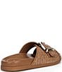 Antonio Melani Abilene Raffia Buckled Flat Sandals - Image 2