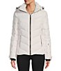 Color:White - Image 1 - Active Alpine Hooded Long Sleeve Puffer Jacket