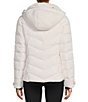 Color:White - Image 2 - Active Alpine Hooded Long Sleeve Puffer Jacket