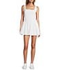 Antonio Melani Active Bubble Hem Dress, Color:White - Image 1