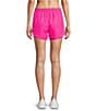 Color:Bright Pink - Image 2 - Active Core Dri-Fit Mid-Rise Running Short
