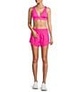 Color:Bright Pink - Image 3 - Active Core Dri-Fit Mid-Rise Running Short