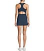 Antonio Melani Active Tennis Courtside Built-In Short Mini Dress, Color:Indigo - Image 2