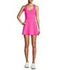 Antonio Melani Active Tennis Courtside Built-In Short Mini Dress, Color:Bright Pink - Image 1