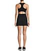 Antonio Melani Active Tennis Courtside Built-In Short Mini Dress, Color:Black - Image 2